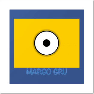 MINION USA DESPICABLE MARGO GRU Posters and Art